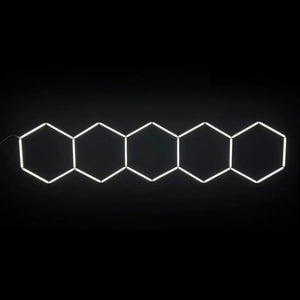 NORTHLUMEN™ Hexagon LED-lys – 5 paneler