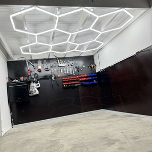 Dimmable NORTHLUMEN™ 8-Grid Hexagon LED Light Set