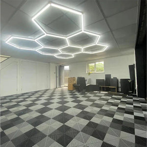 Dimmable NORTHLUMEN™ 8-Grid Hexagon LED Light Set
