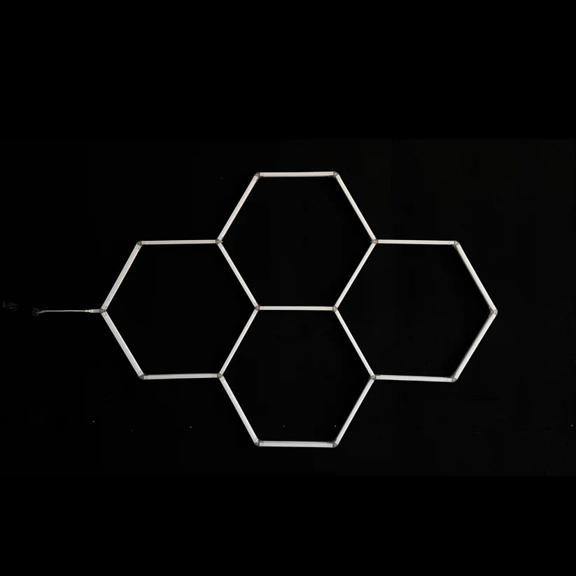 Dimmable NORTHLUMEN™ 4-Grid Hexagon LED Light Set