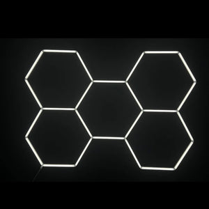 Dimmable NORTHLUMEN™ 5-Grid Hexagon LED Light Set