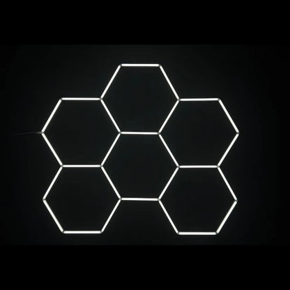 Dimmable NORTHLUMEN™ 6-Grid Hexagon LED Light Set