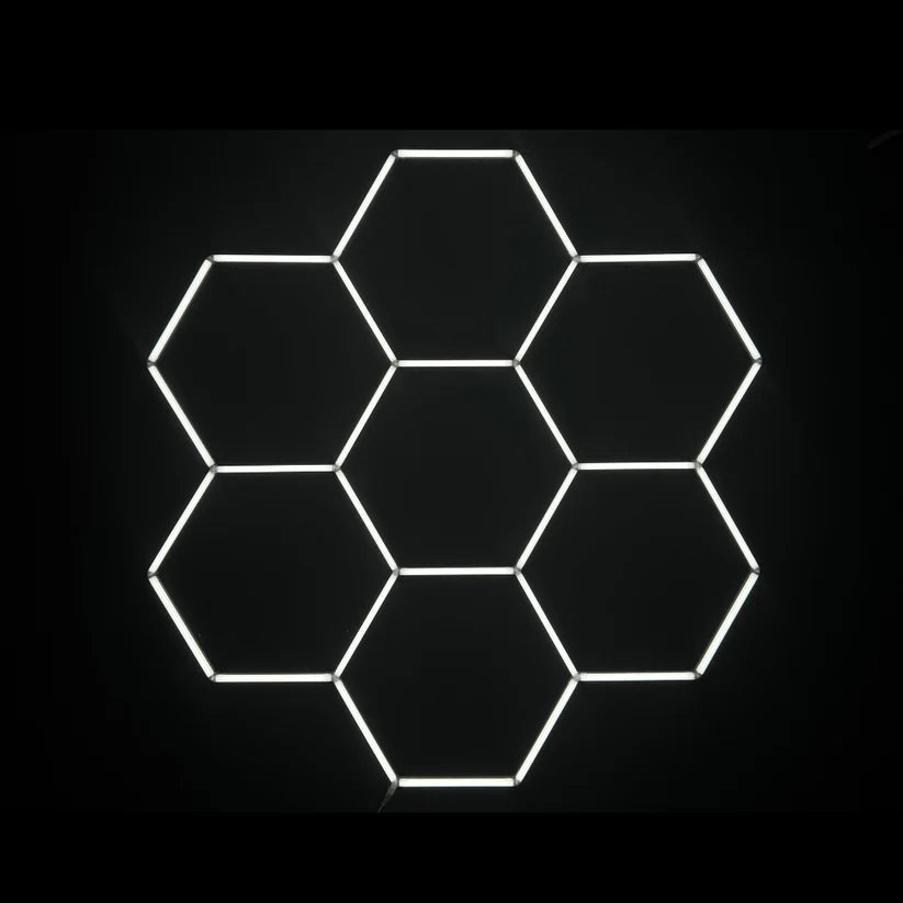 Dimmable NORTHLUMEN™ 7-Grid Hexagon LED Light Set