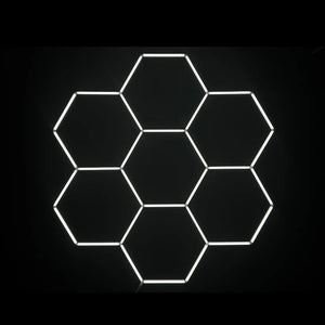 Dimmable NORTHLUMEN™ 7-Grid Hexagon LED Light Set