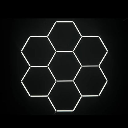 Dimmable NORTHLUMEN™ 7-Grid Hexagon LED Light Set