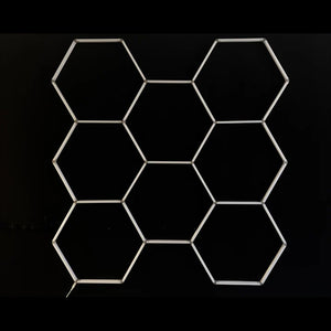 Dimmable NORTHLUMEN™ 8-Grid Hexagon LED Light Set