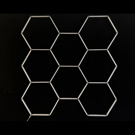 Dimmable NORTHLUMEN™ 8-Grid Hexagon LED Light Set